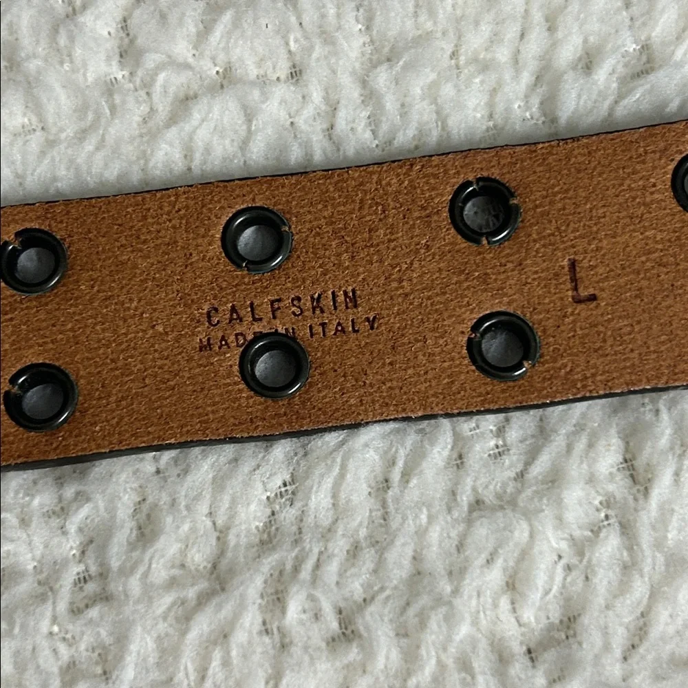 Brooks Brothers Brown Calfskin Belt Size L